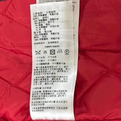 ARMANI EXCHANGE アルマーニエクスチェンジ 6RZB26 ボルドー ロゴワッペン スタジャン ジャケット