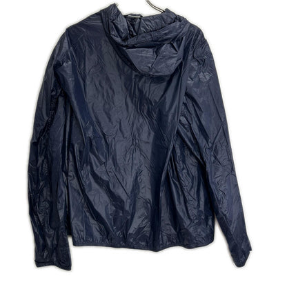 ARMANI EXCHANGE アルマーニエクスチェンジ 【ICON PERIOD】ネイビー ナイロン ジップアップパーカー ジャケット