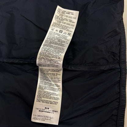 ARMANI EXCHANGE アルマーニエクスチェンジ 【ICON PERIOD】ネイビー ナイロン ジップアップパーカー ジャケット