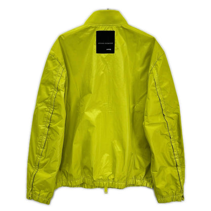 ARMANI EXCHANGE Armani Exchange fluorescent green nylon zip jacket jacket