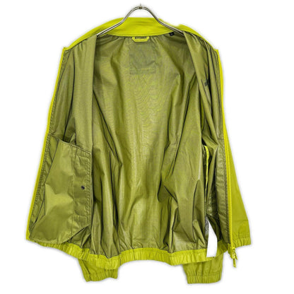 ARMANI EXCHANGE Armani Exchange fluorescent green nylon zip jacket jacket
