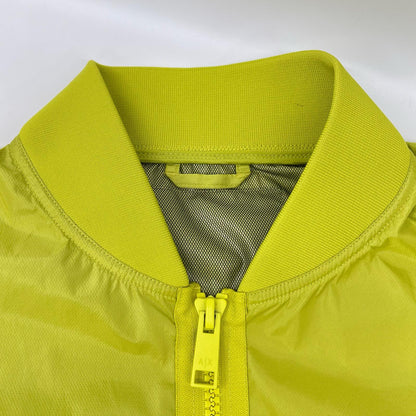 ARMANI EXCHANGE Armani Exchange fluorescent green nylon zip jacket jacket