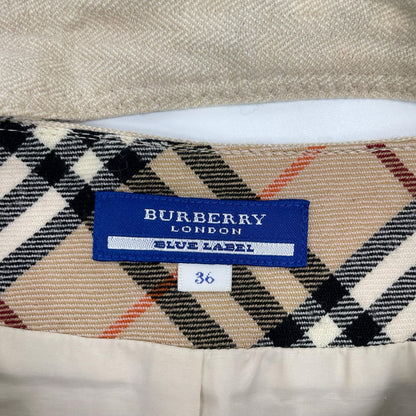 Burberry Blue Label バーバリーブルーレーベル ベージュ FL519-823 ウエストリボン ノバチェック スカート スカート