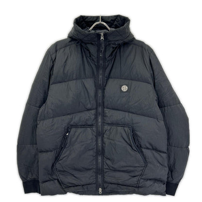 STONE ISLAND ストーンアイランド ブラック 19AW　711540532 NYLON METAL WATRO RIPSTOP ダウン ジャケット