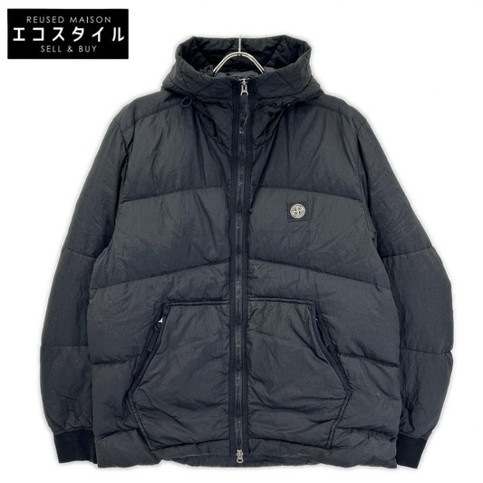 STONE ISLAND ストーンアイランド ブラック 19AW　711540532 NYLON METAL WATRO RIPSTOP ダウン ジャケット
