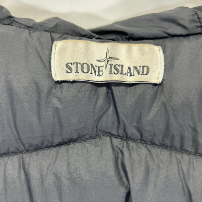 STONE ISLAND ストーンアイランド ブラック 19AW　711540532 NYLON METAL WATRO RIPSTOP ダウン ジャケット