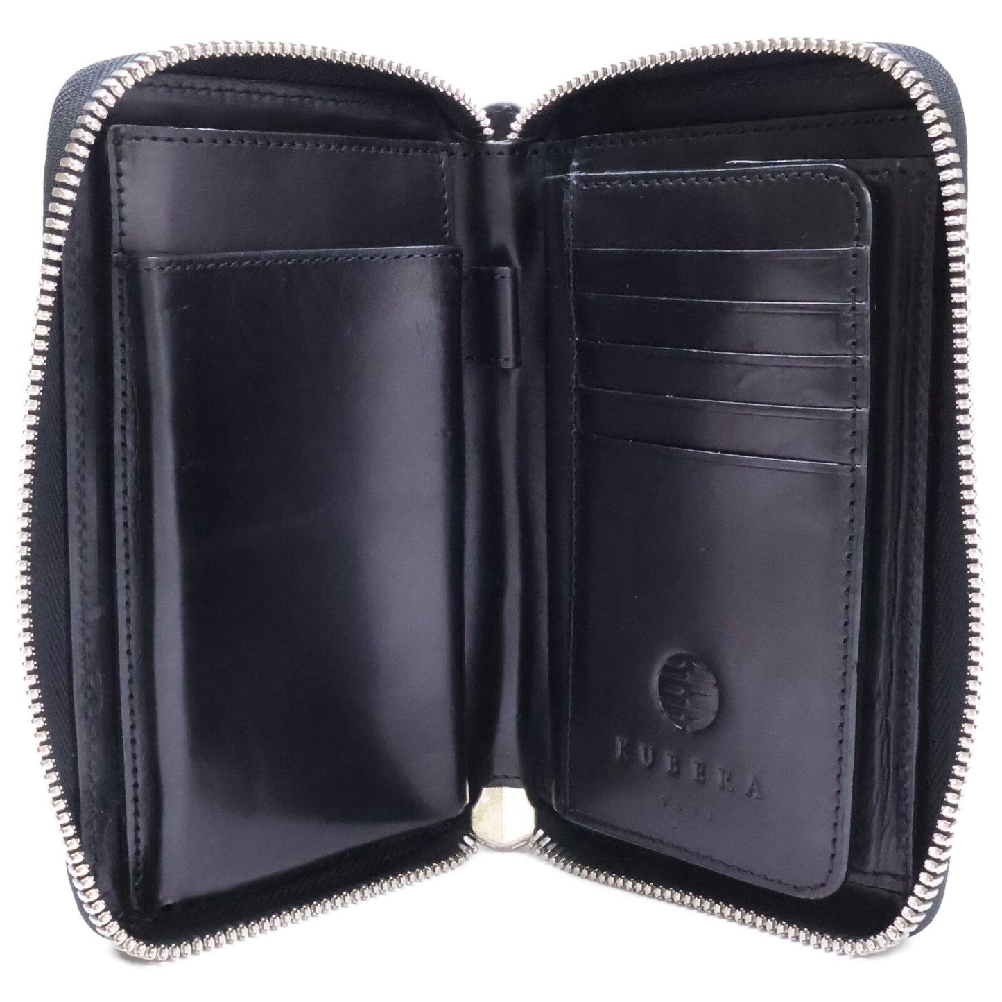KUBERA 9981 クベラ 9981 【美品】51011 ヌバッククロコダイル ミドルウォレット 長財布（小銭入れあり）