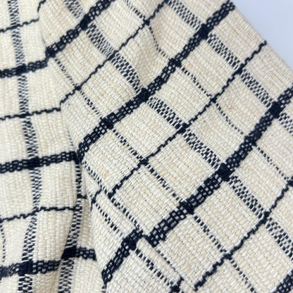 Yves Saint Laurent Yves Saint Laurent beige linen jacket/skirt matching suit set-up suit set-up
