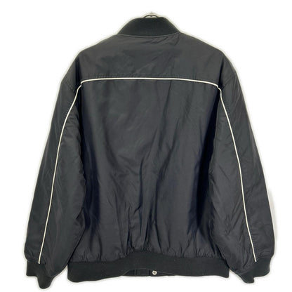 Supreme シュプリーム ブラック Contrast Script Varsity Jacket ジャケット