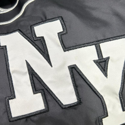 Supreme シュプリーム ブラック Contrast Script Varsity Jacket ジャケット