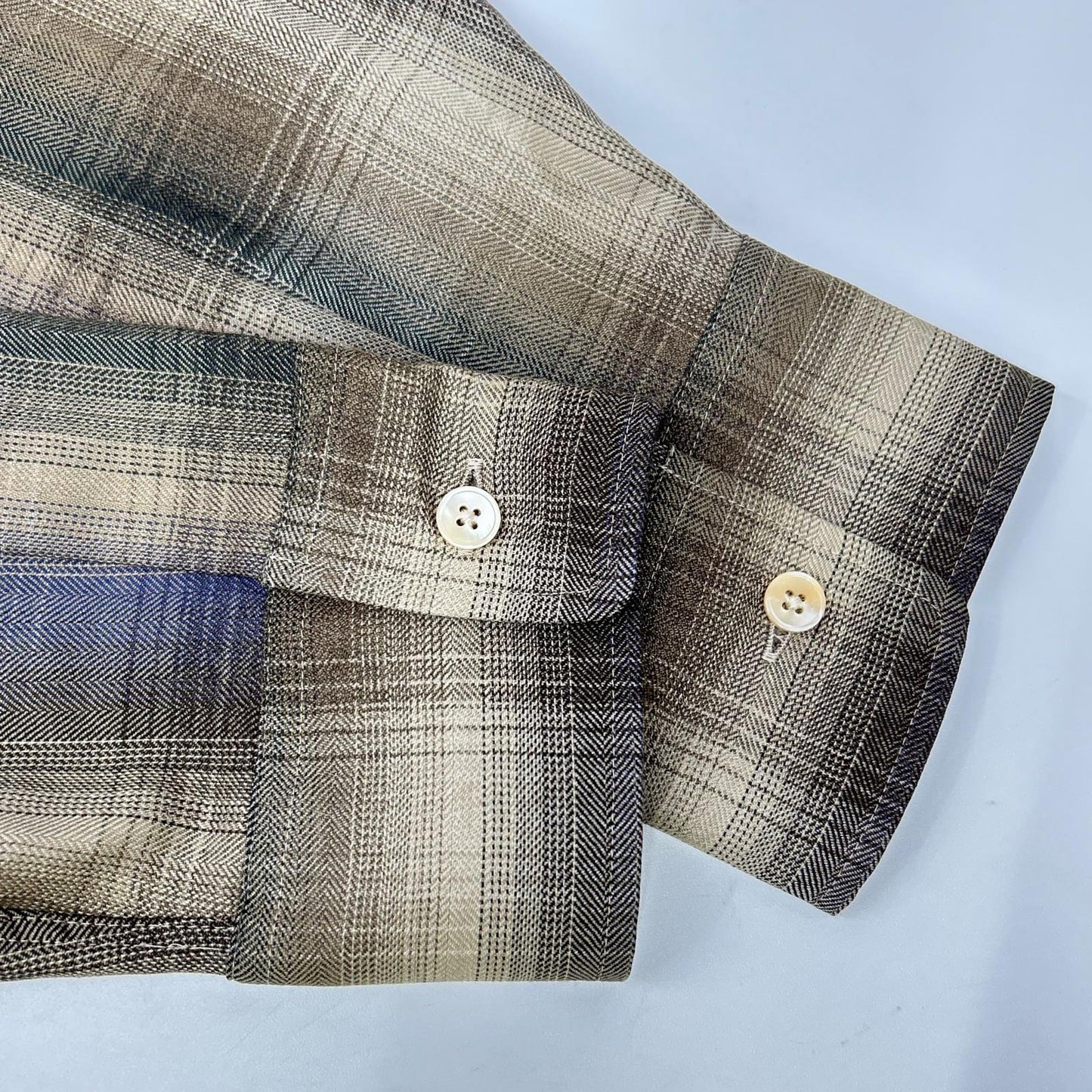 AURALEE オーラリー A25AS01LC 25AW SUPER LIGHT WOOL CHECK SHIRT トップス