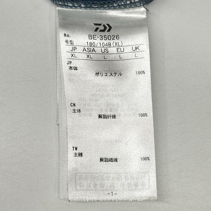 DAIWA PIER39 ダイワピア39 BE-35026 ブルー TECH DRAWSTRING S/S TEE トップス