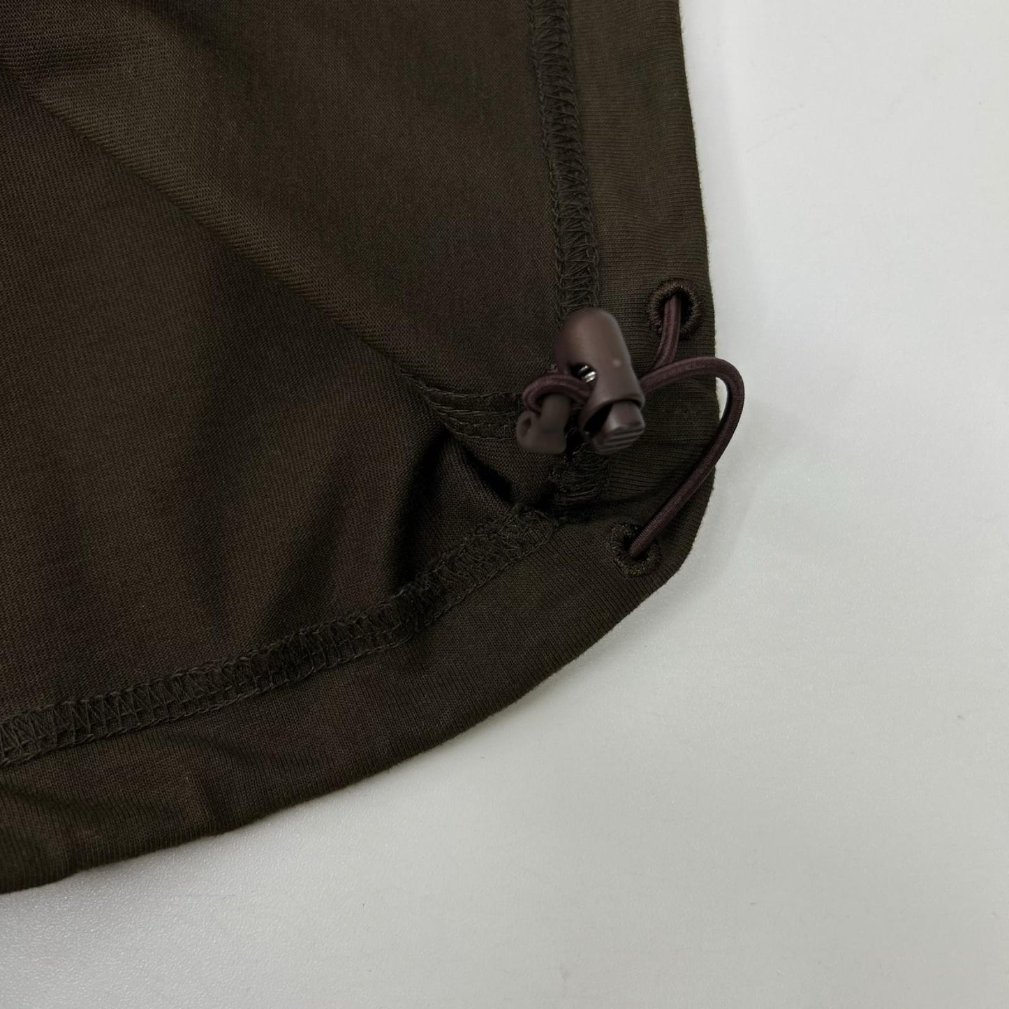 DAIWA PIER39 ダイワピア39 BE-35026 ブラウン TECH DRAWSTRING S/S TEE トップス