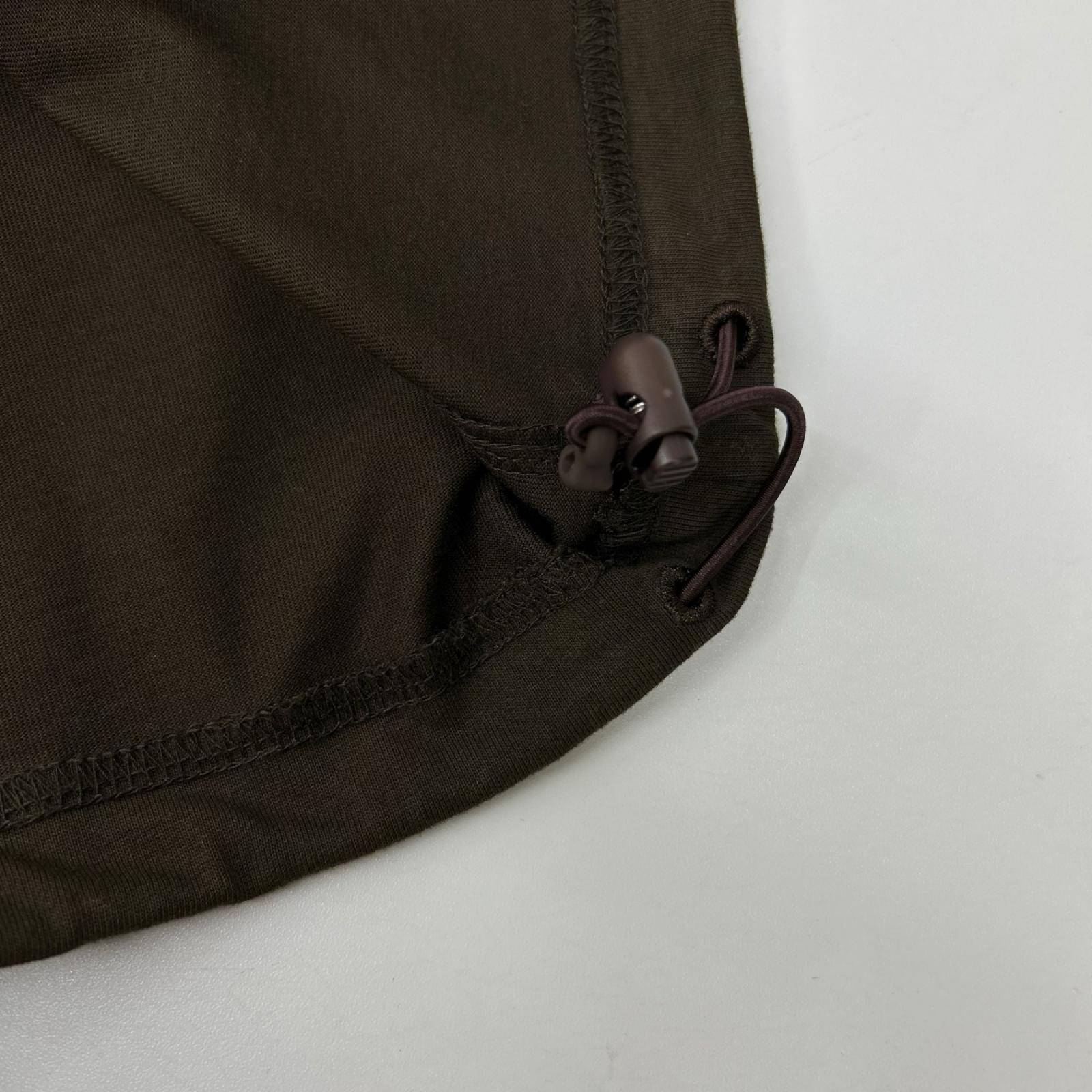 DAIWA PIER39 ダイワピア39 BE-35026 ブラウン TECH DRAWSTRING S/S TEE トップス