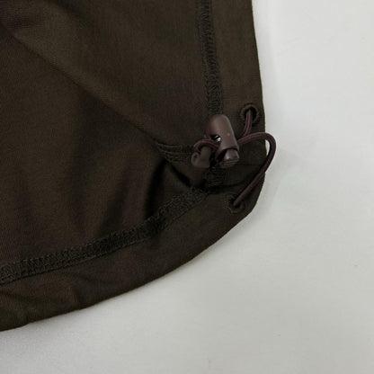 DAIWA PIER39 ダイワピア39 BE-35026 ブラウン TECH DRAWSTRING S/S TEE トップス