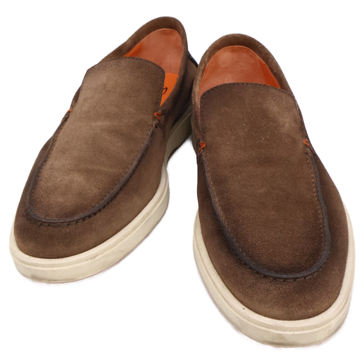 SANTONI サントーニ MGDT17824TICBGEXS50 スエード ローファー シューズ
