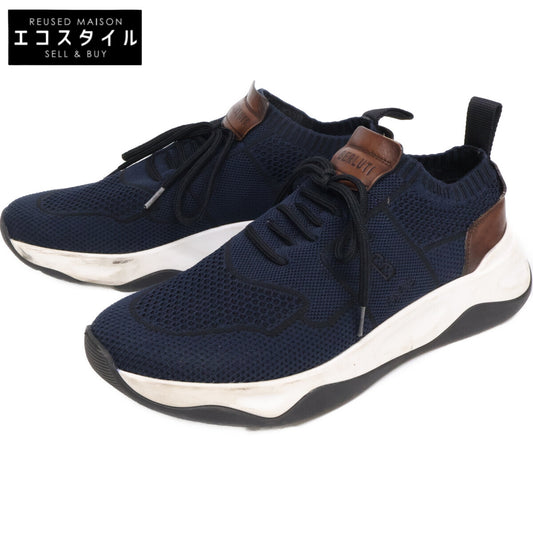 berluti ベルルッティ ナイロン＆ヴェネチア カーフレザー シャドウ スニーカー シューズ