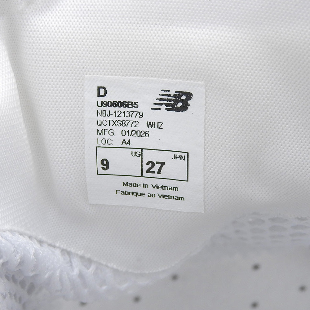 NEW BALANCE ニューバランス スニーカーサンダル 9060 Summer シューズ メンズ ホワイト 27cm U90606B5 シューズ