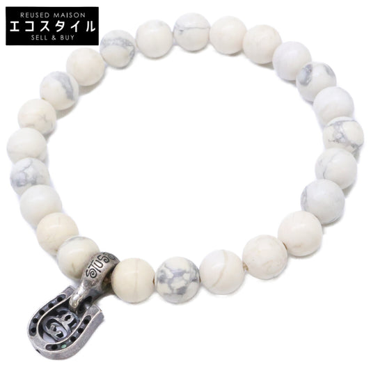 stussy ステューシー ホースシューチャーム ハウライト ブレスレット