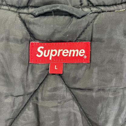 Supreme シュプリーム 18AW ブラック Zig Zag パフィージャケット ジャケット