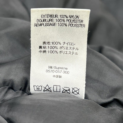 Supreme シュプリーム 18AW ブラック Zig Zag パフィージャケット ジャケット