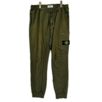 STONE ISLAND ストーンアイランド 731564520 カーキ スウェットパンツ ボトムス