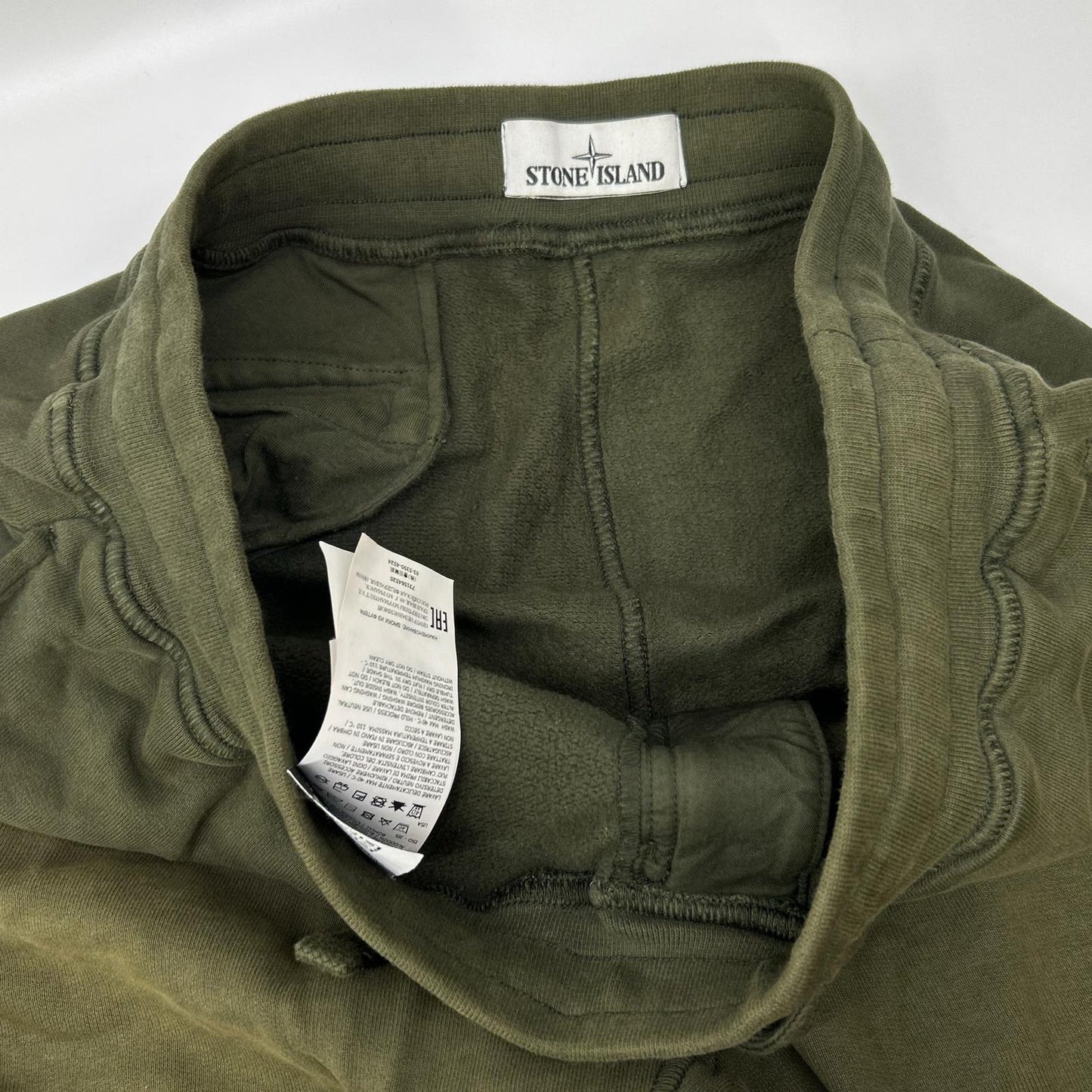 STONE ISLAND ストーンアイランド 731564520 カーキ スウェットパンツ ボトムス
