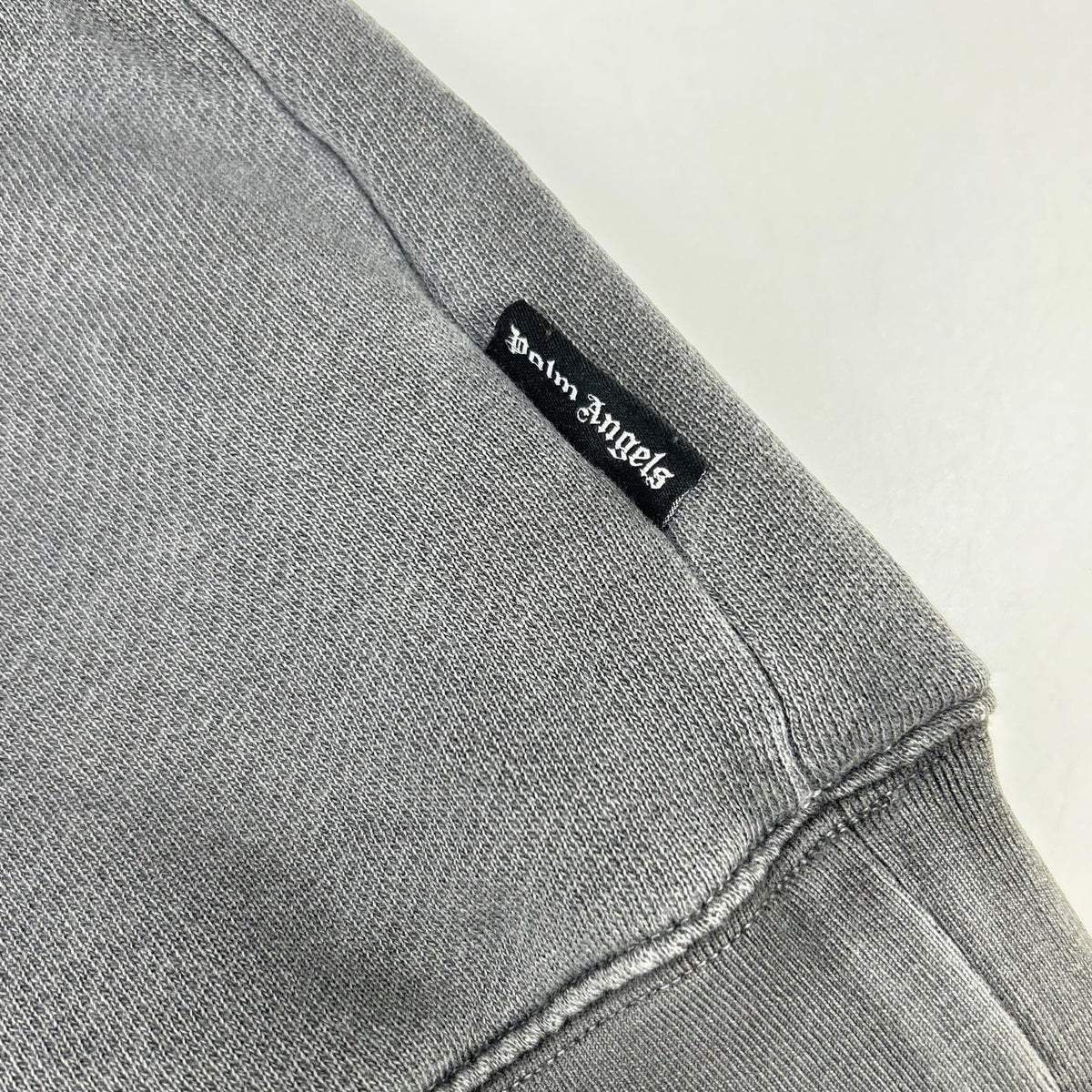 Palm Angels パームエンジェルス Gray Logo Sweatshirt Tops