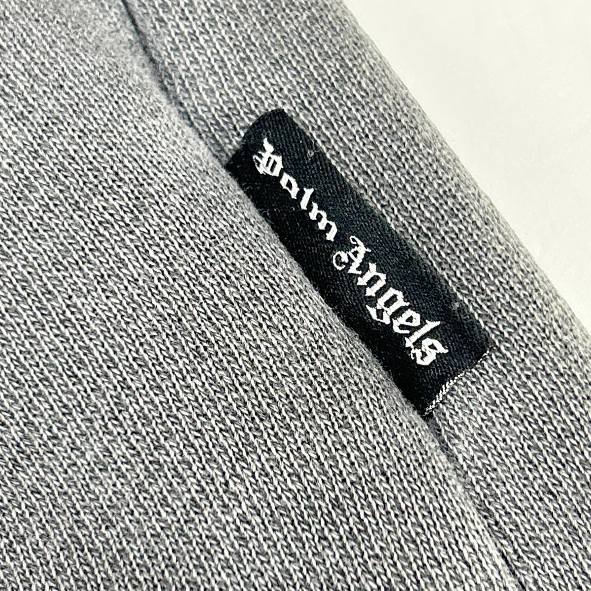 Palm Angels パームエンジェルス Gray Logo Sweatshirt Tops