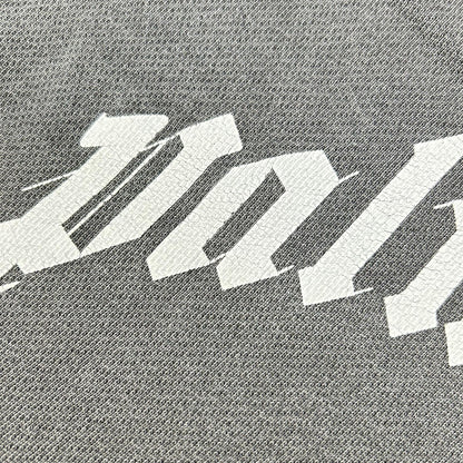 Palm Angels パームエンジェルス Gray Logo Sweatshirt Tops