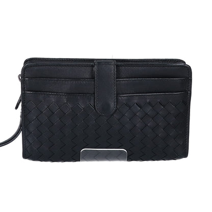 BOTTEGA VENETA ボッテガヴェネタ レザー イントレチャート セカンドバッグ クラッチバッグ セカンドバッグ クラッチバッグ