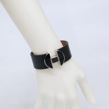 HERMES エルメス D刻印 エルメス 2002 レザー バングル