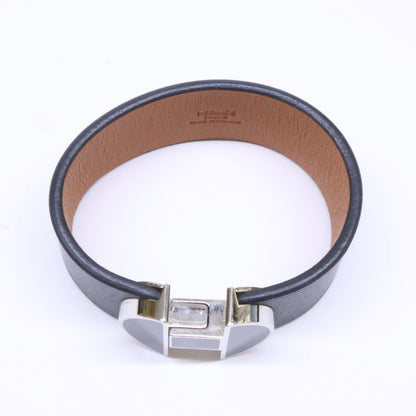 HERMES エルメス D刻印 エルメス 2002 レザー バングル