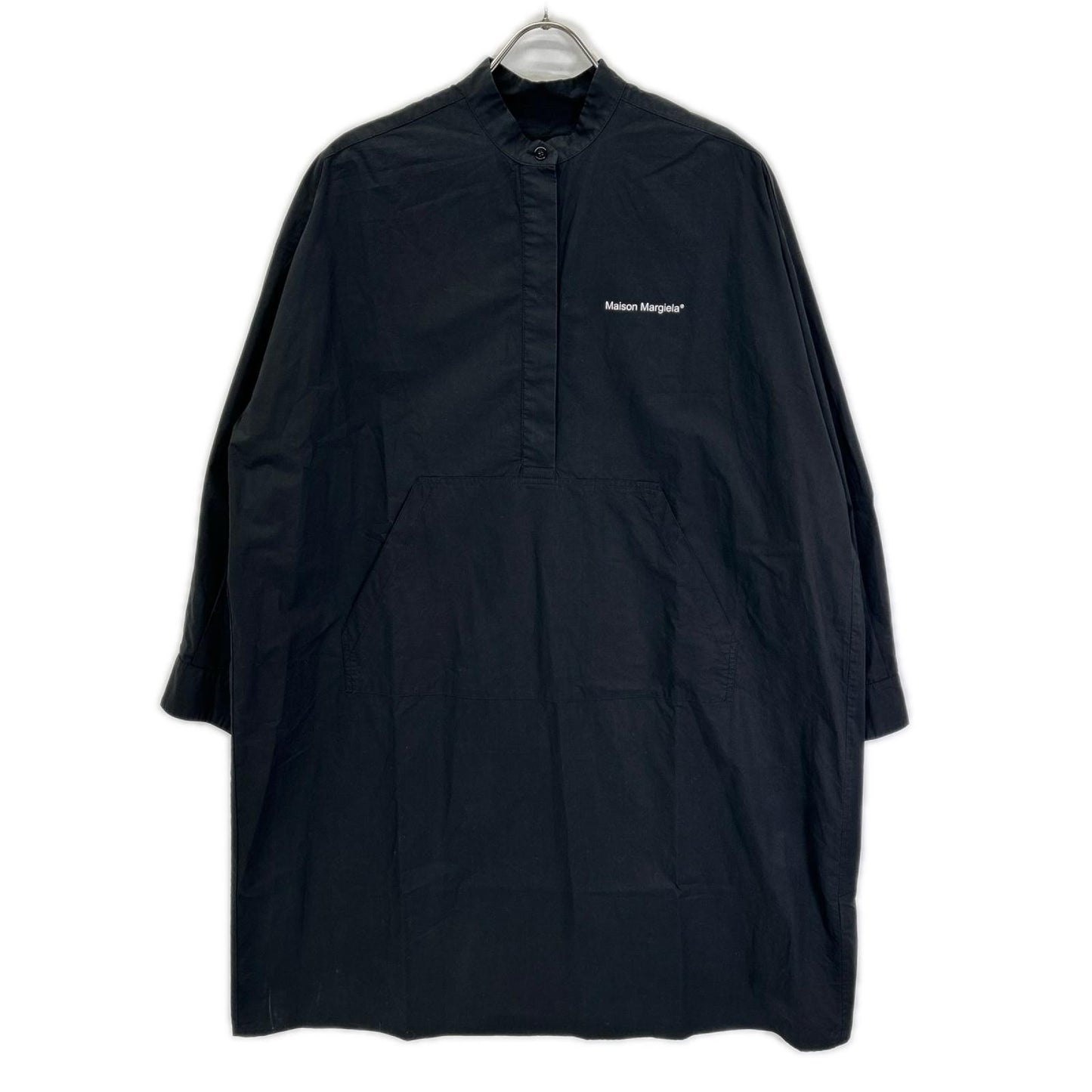 MM6 エムエムシックス S52CT0561 20AW ブラック バンドカラー ワンピース ワンピース