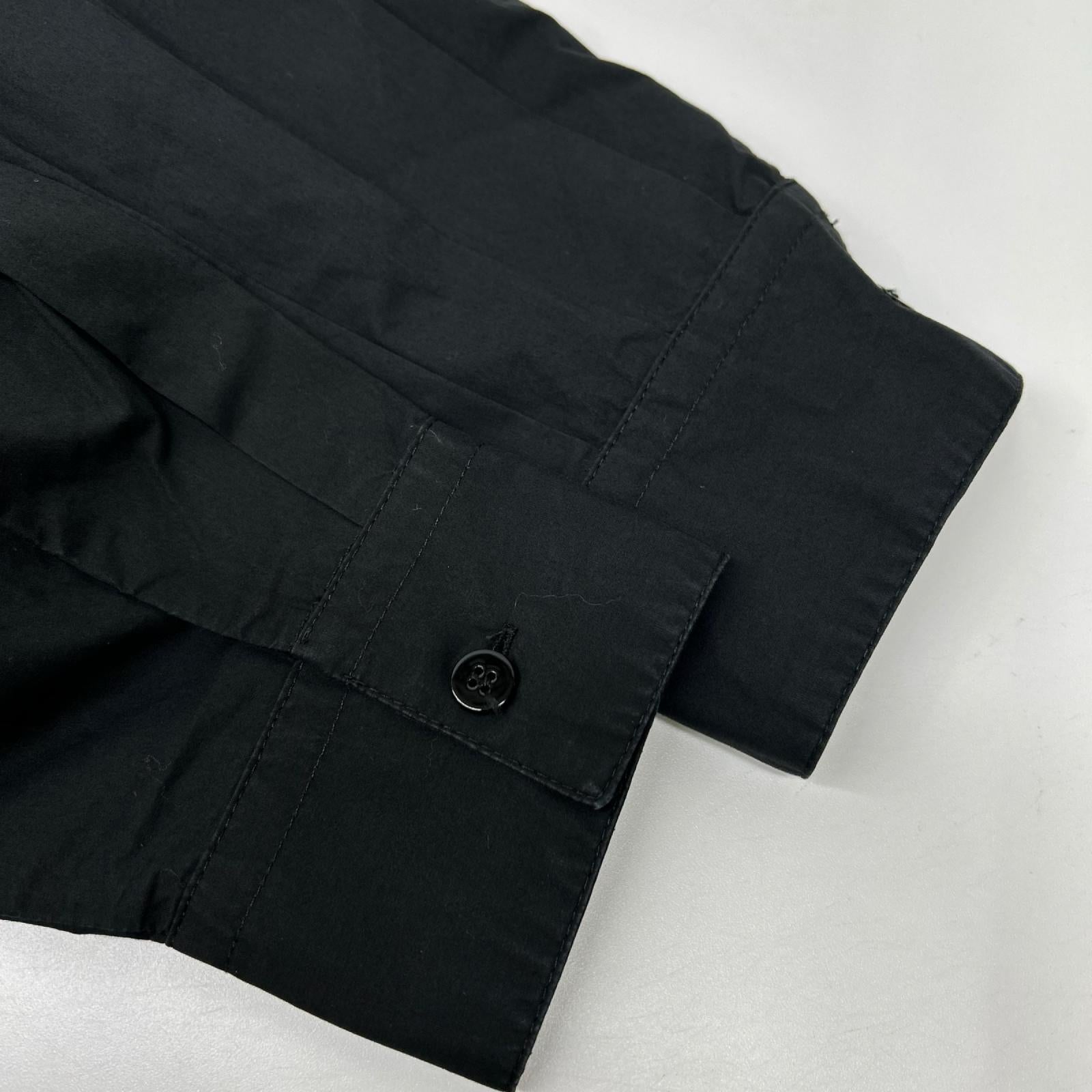 MM6 エムエムシックス S52CT0561 20AW ブラック バンドカラー ワンピース ワンピース