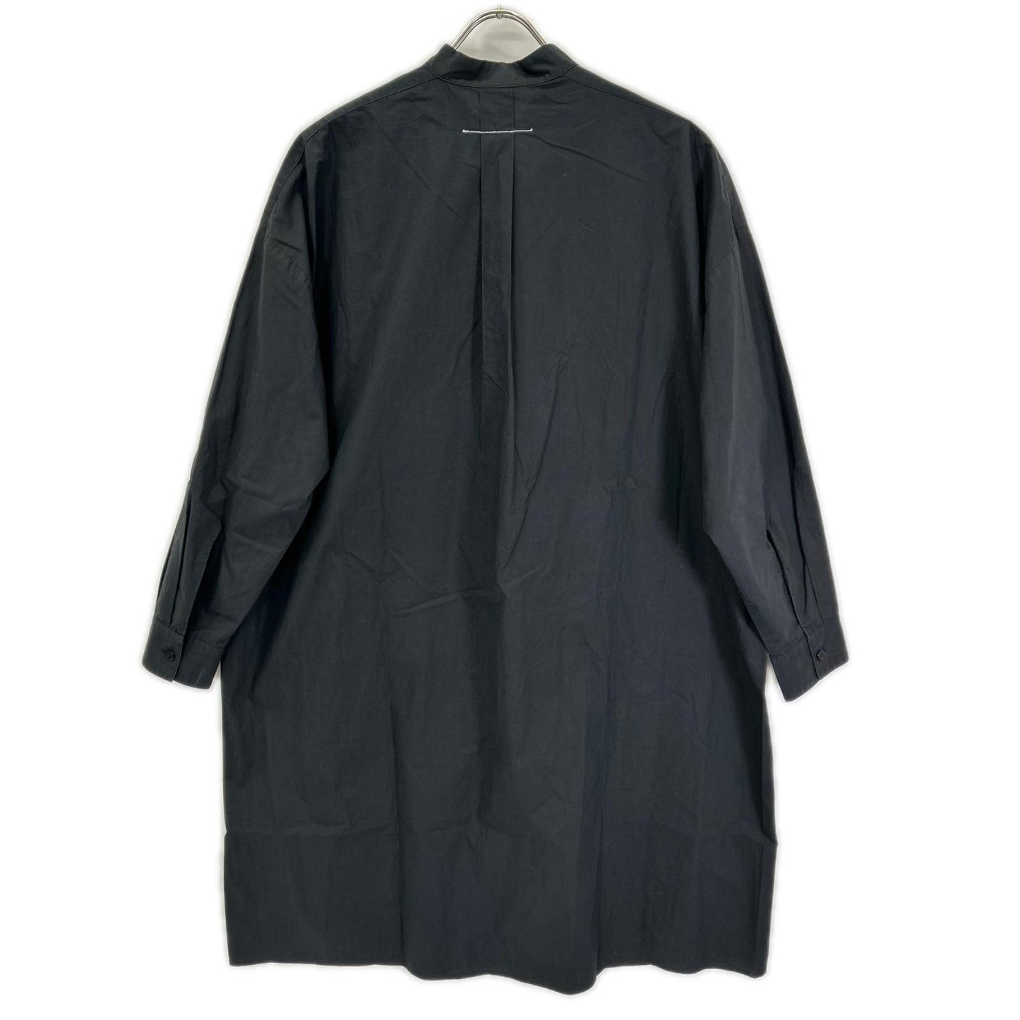 MM6 エムエムシックス S52CT0561 20AW ブラック バンドカラー ワンピース ワンピース