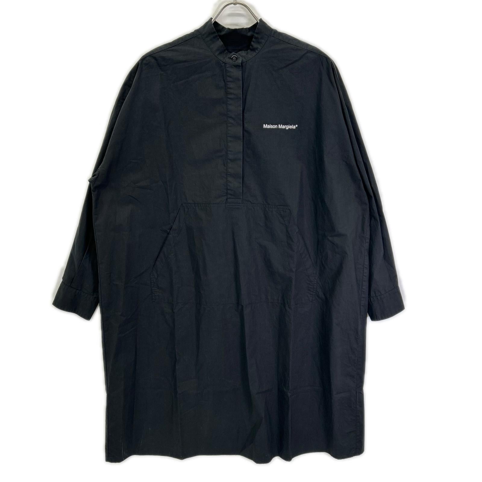 MM6 エムエムシックス S52CT0561 20AW ブラック バンドカラー ワンピース ワンピース