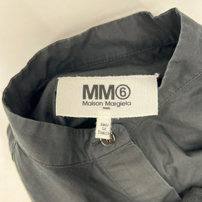 MM6 エムエムシックス S52CT0561 20AW ブラック バンドカラー ワンピース ワンピース