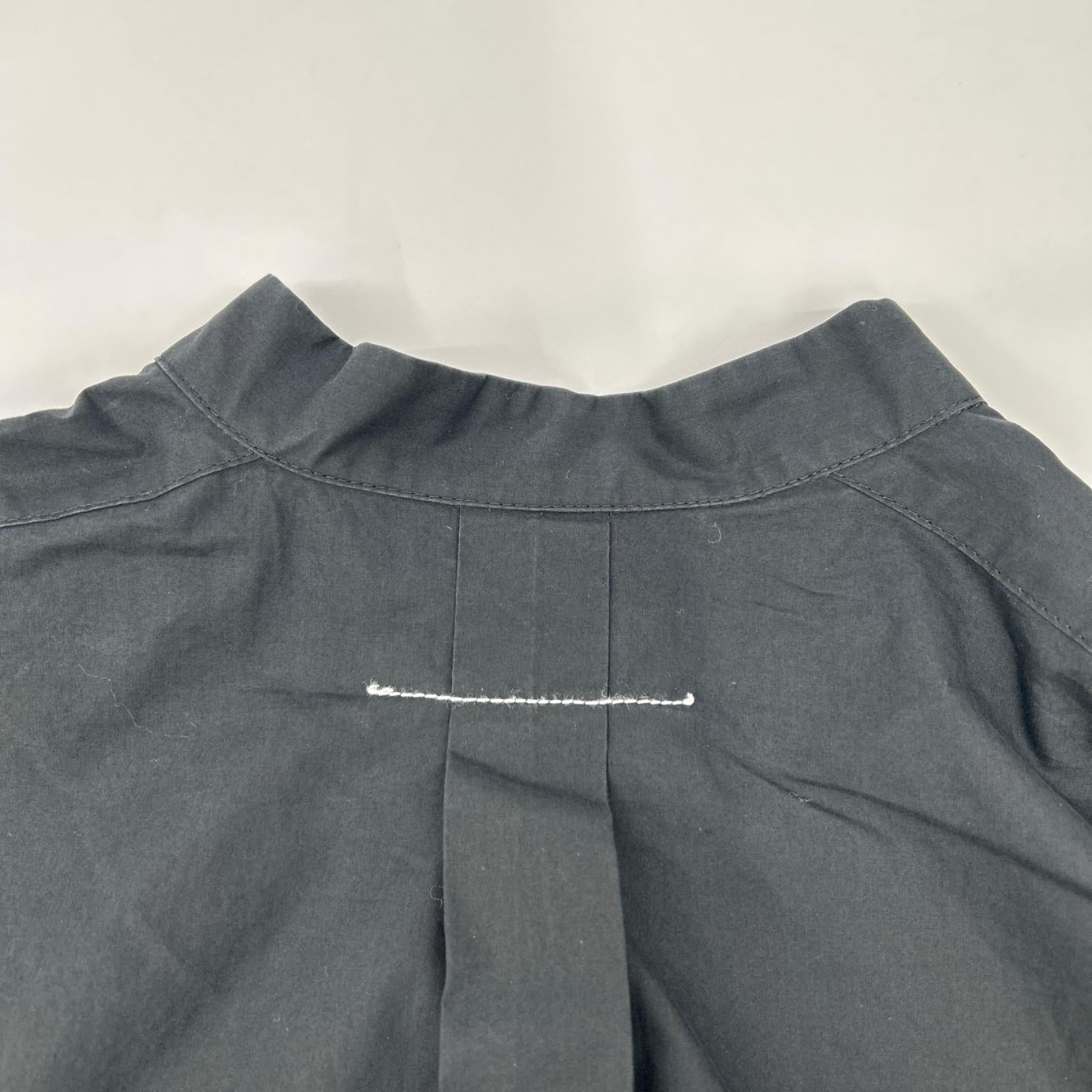 MM6 エムエムシックス S52CT0561 20AW ブラック バンドカラー ワンピース ワンピース