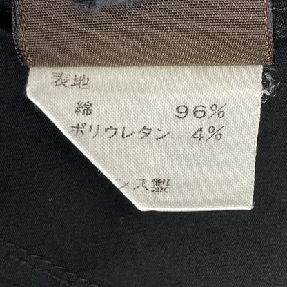 LOUIS VUITTON ルイヴィトン ブラック コットン 半袖 シャツ トップス