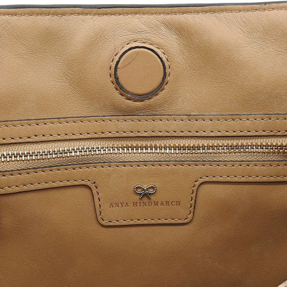 Anya Hindmarch アニヤ ハインドマーチ ヴェルベデーレ 2WAY ハンドバッグ レディース ブラウン ハンドバッグ
