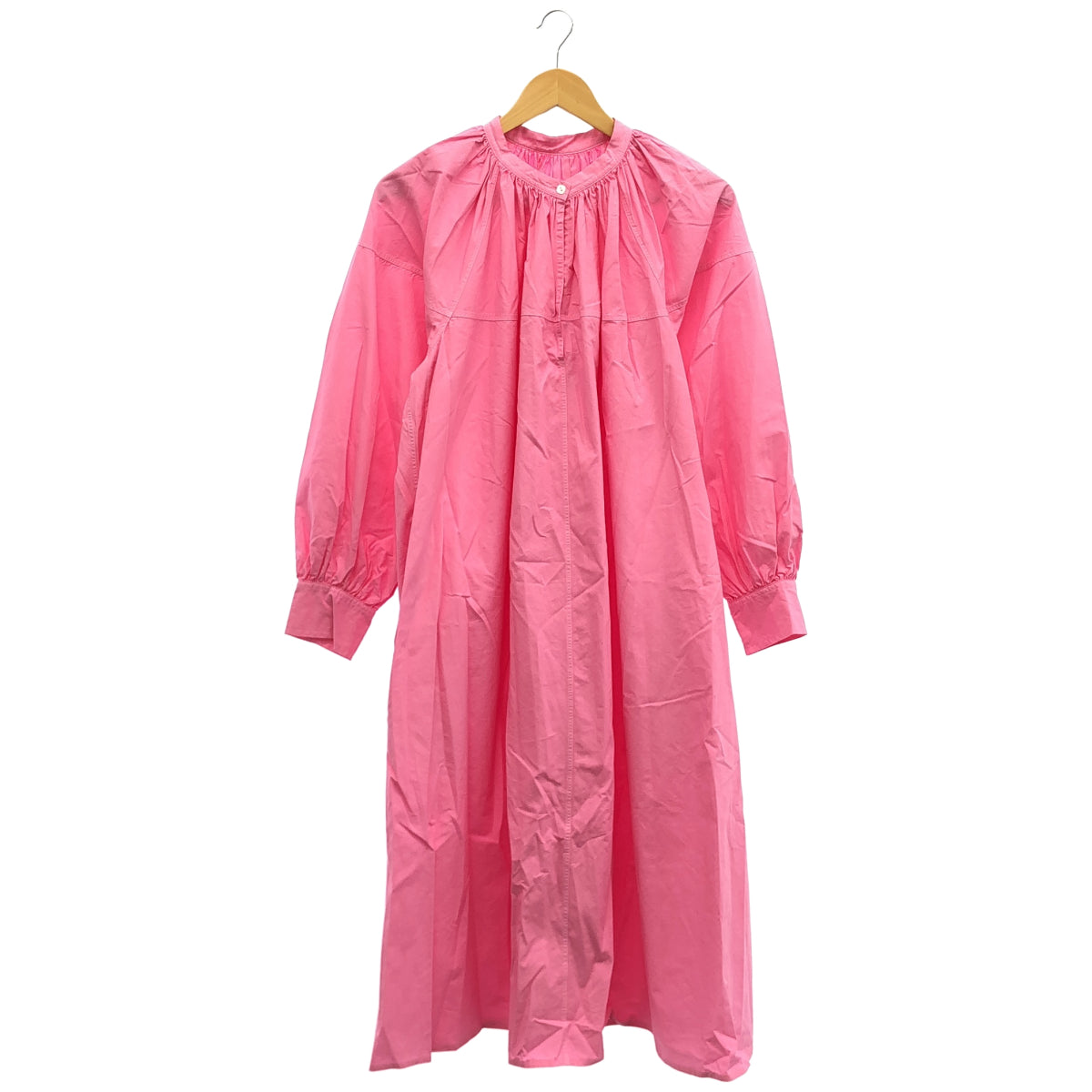 THE SHINZONE ザ シンゾーン ピンク SWITCHING DRESS ドレスワンピース トップス