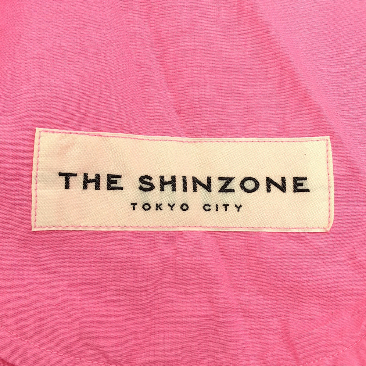 THE SHINZONE ザ シンゾーン ピンク SWITCHING DRESS ドレスワンピース トップス