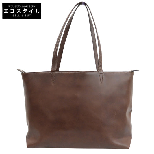 HERGOPOCH エルゴポック ワキシングレザー トートバッグ メンズ ブラウン 06-TTM トートバッグ