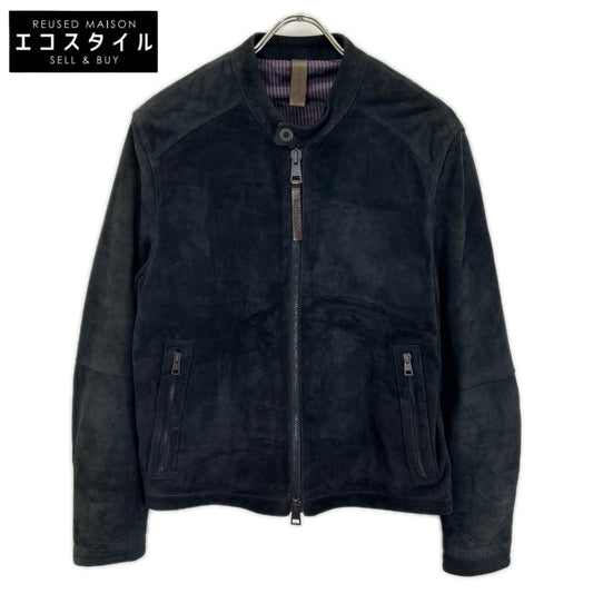 RUFFO ルッフォ ビームス別注 ブラック JAMES SUEDE SINGLE RIDER JACKET ジャケット