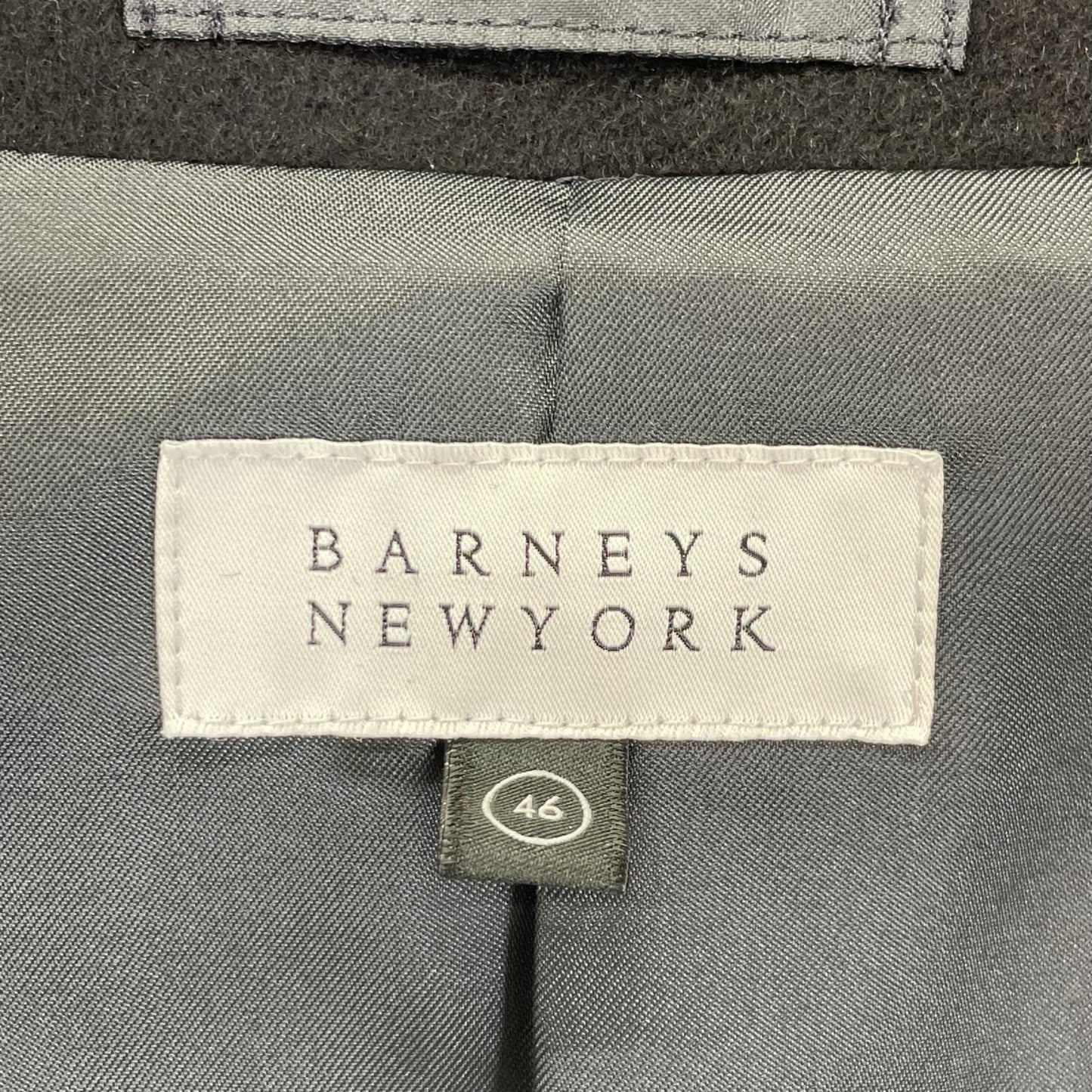 BARNEYSNEWYORK バーニーズニューヨーク 2225714 ネイビー カシミヤ100 チェスターコート コート