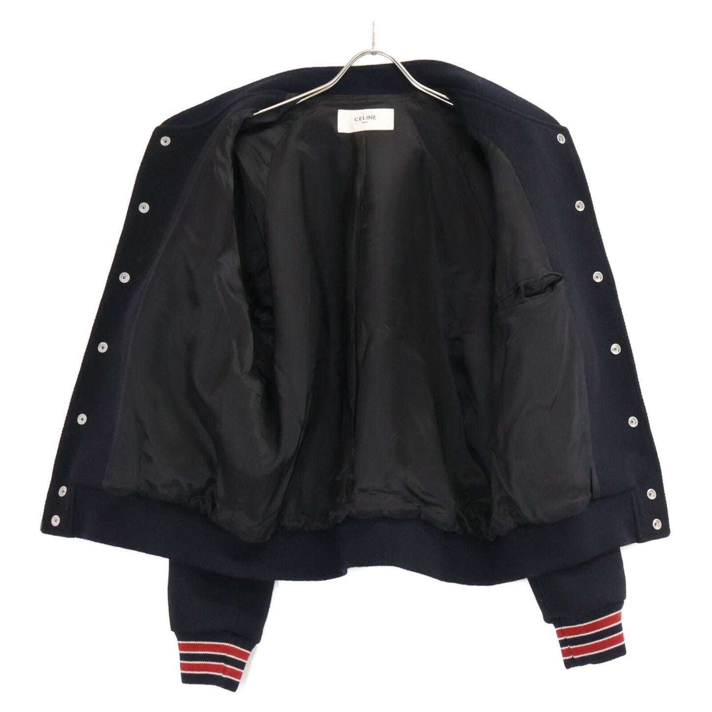CELINE セリーヌ 【美品/国内正規】2V47X896C.07MR テクスチャードウール テディジャケット ジャケット