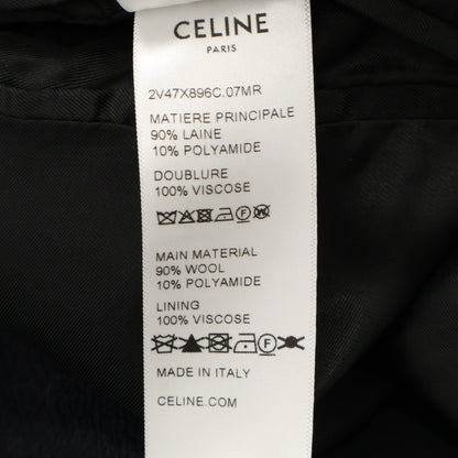 CELINE セリーヌ 【美品/国内正規】2V47X896C.07MR テクスチャードウール テディジャケット ジャケット