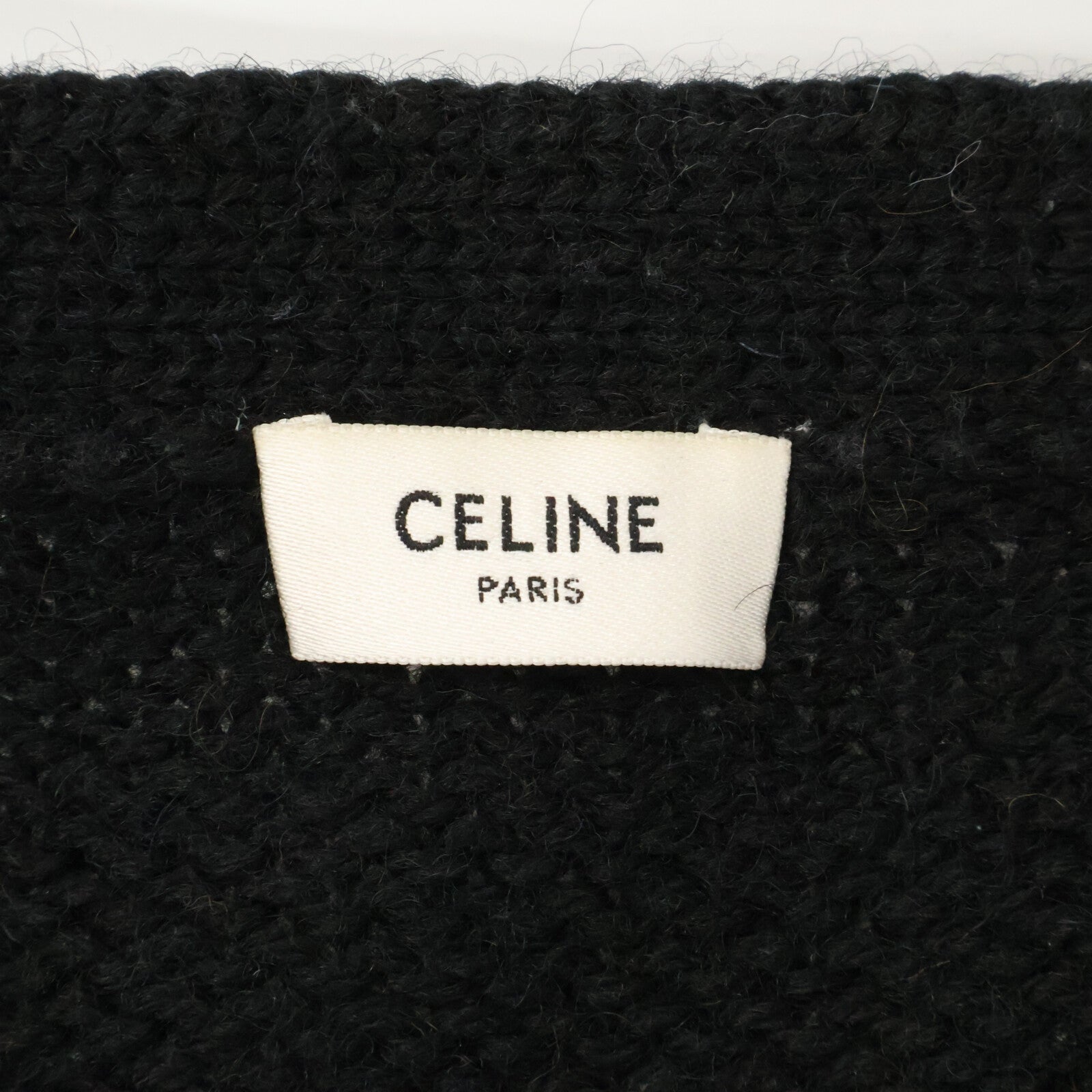 CELINE セリーヌ 【国内正規】2AG52131T エディ・スリマン フラワーエンブロイダリー ウール カーディガン トップス