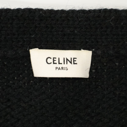 CELINE セリーヌ 【国内正規】2AG52131T エディ・スリマン フラワーエンブロイダリー ウール カーディガン トップス